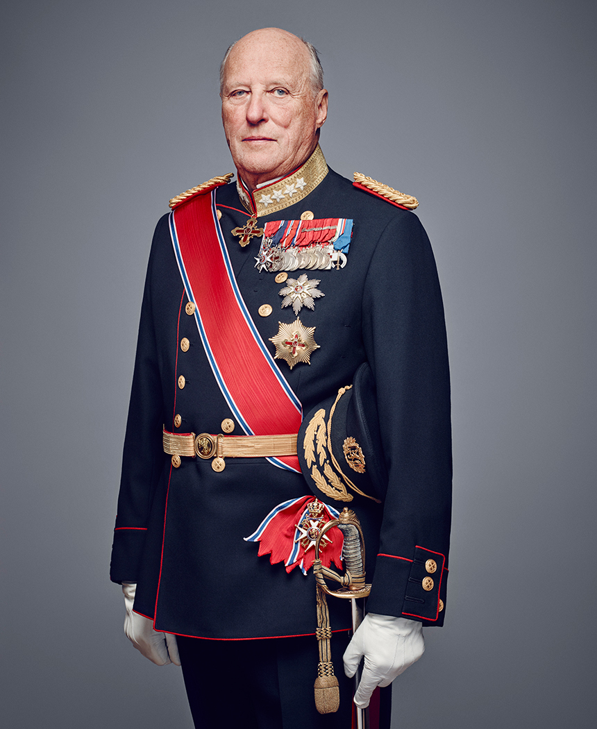 H.M. Kong Harald. Foto: Jørgen Gamnæs, Det kongelige hoff